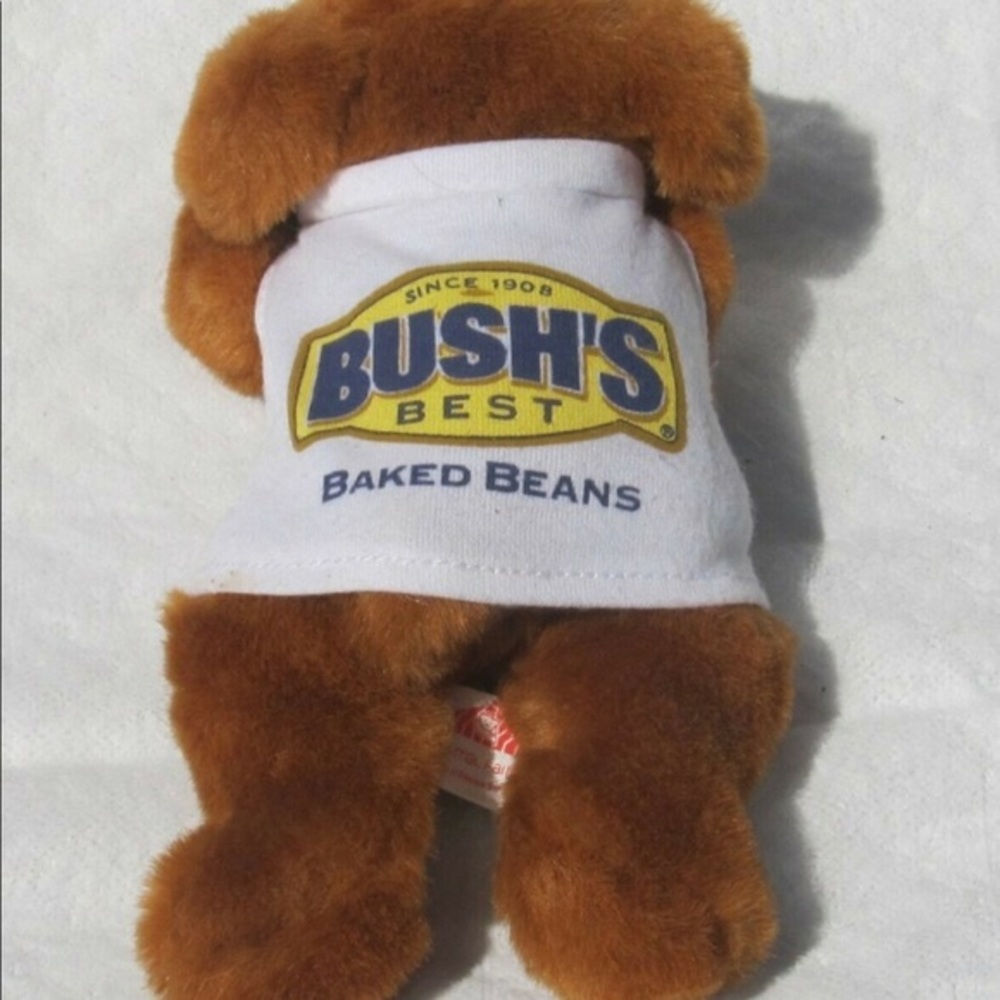 Duke!! Bush’s Baked Bean Dog Plushy!